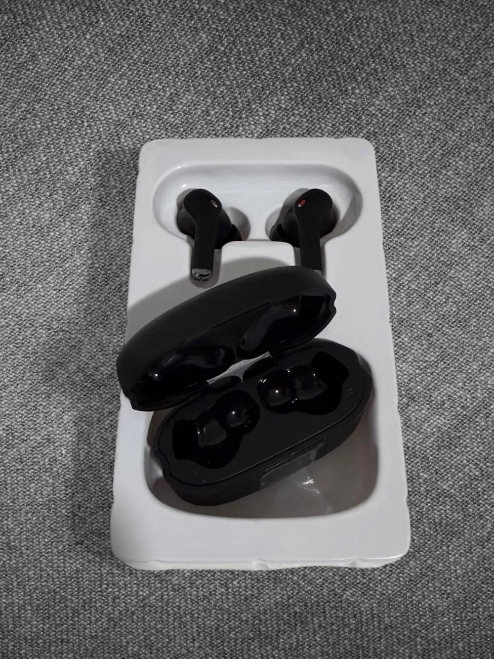M48 Pro True Wireless Stereo Earbuds Bluetooth 5.3 Charging Case Black